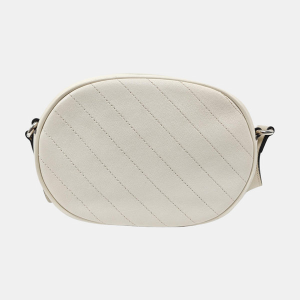 Soho Mini Quilted Lambskin White