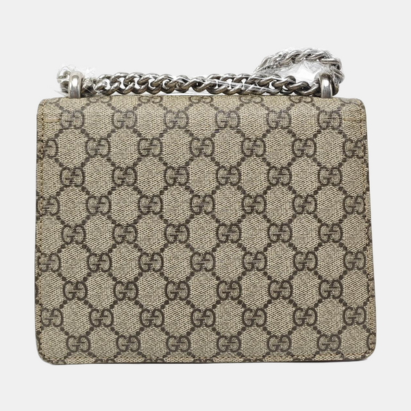 Authenticated pre-owned  Dionysus Mini Monogram Coated Canvas Beige - Shoulder Bag at Looply
