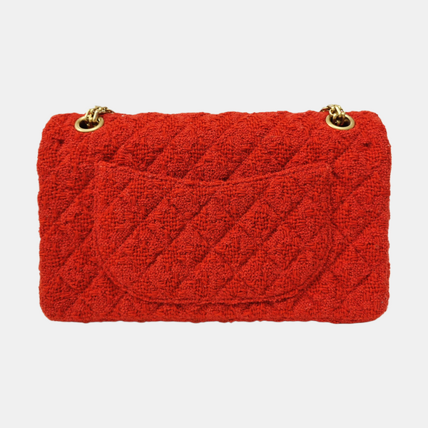 2.55 225 (small) Quilted Fabric Red