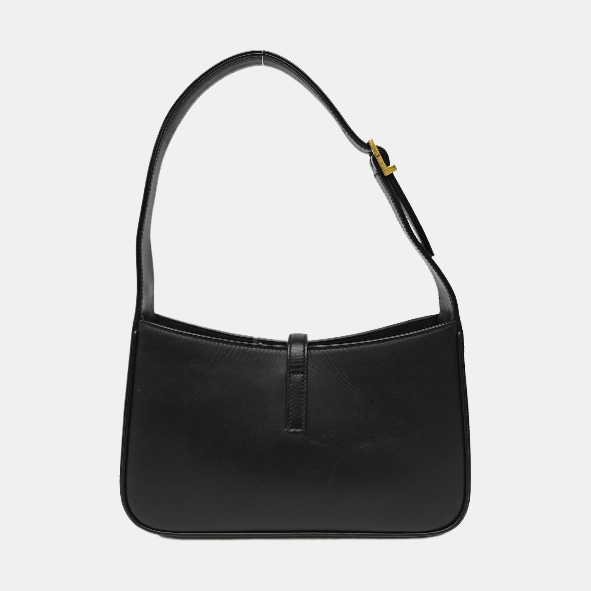LE 5 À 7 Small Calfskin Black