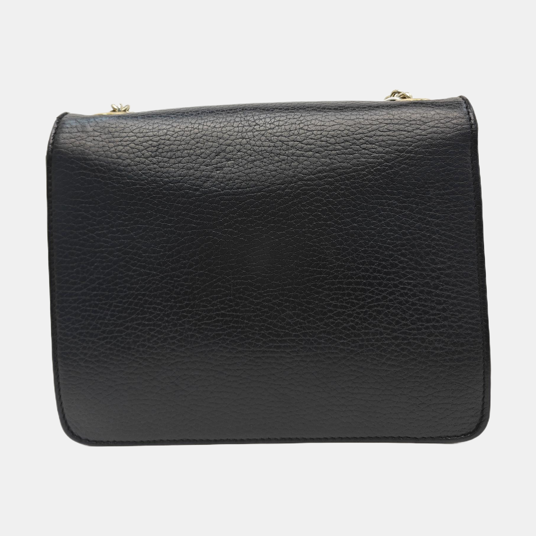 Interlocking G Small Calfskin Black