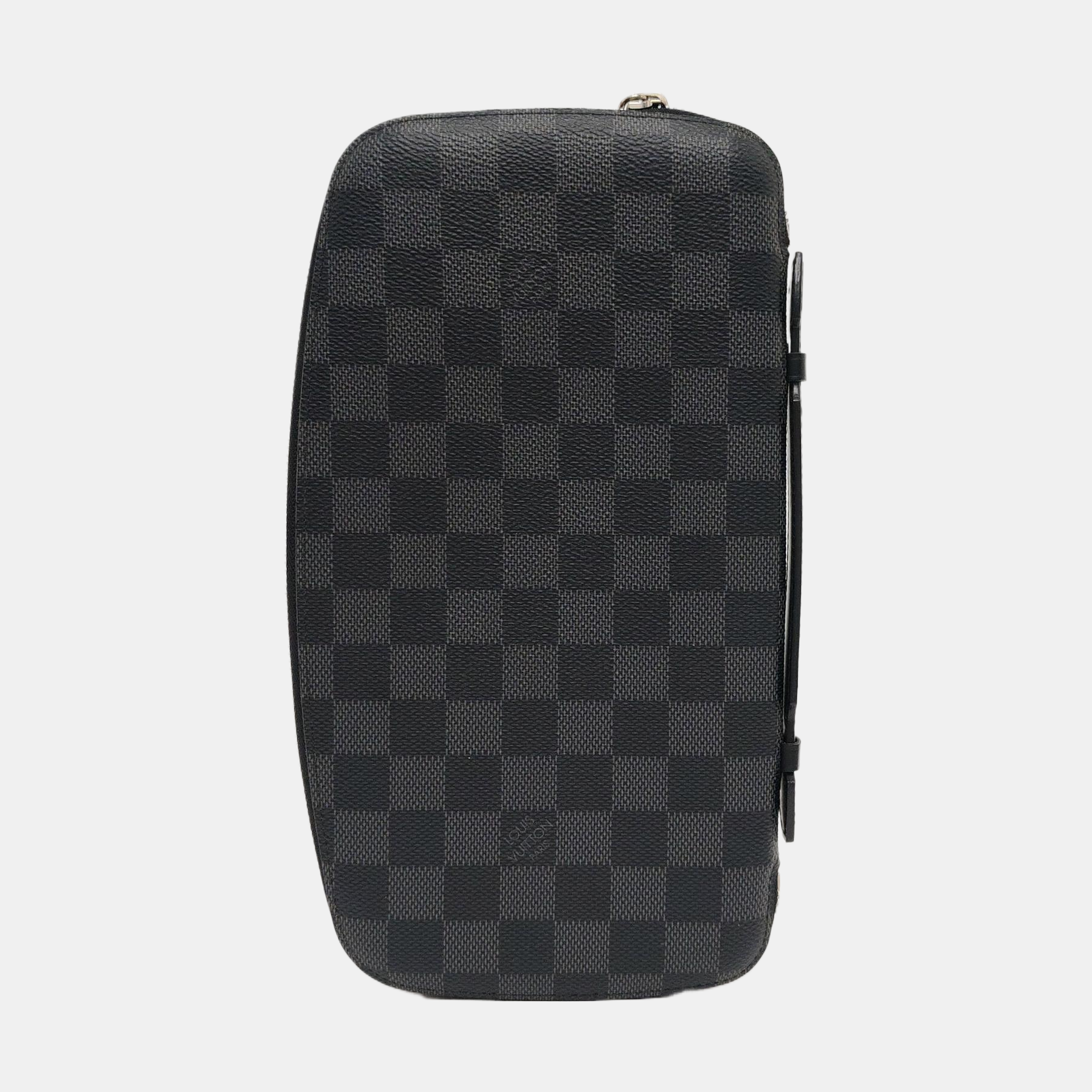 ATOLL Damier Graphite Calfskin Black