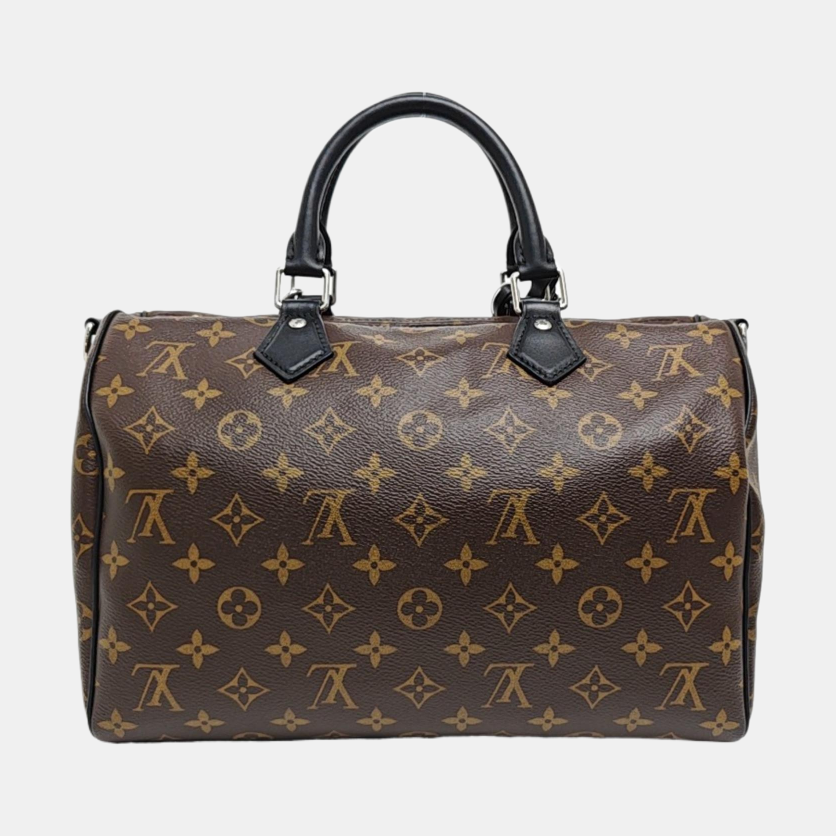 SPEEDY SOFT 30 Monogram Coated Canvas Brown