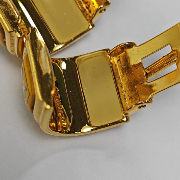 Metal Gold Clip On Earrings