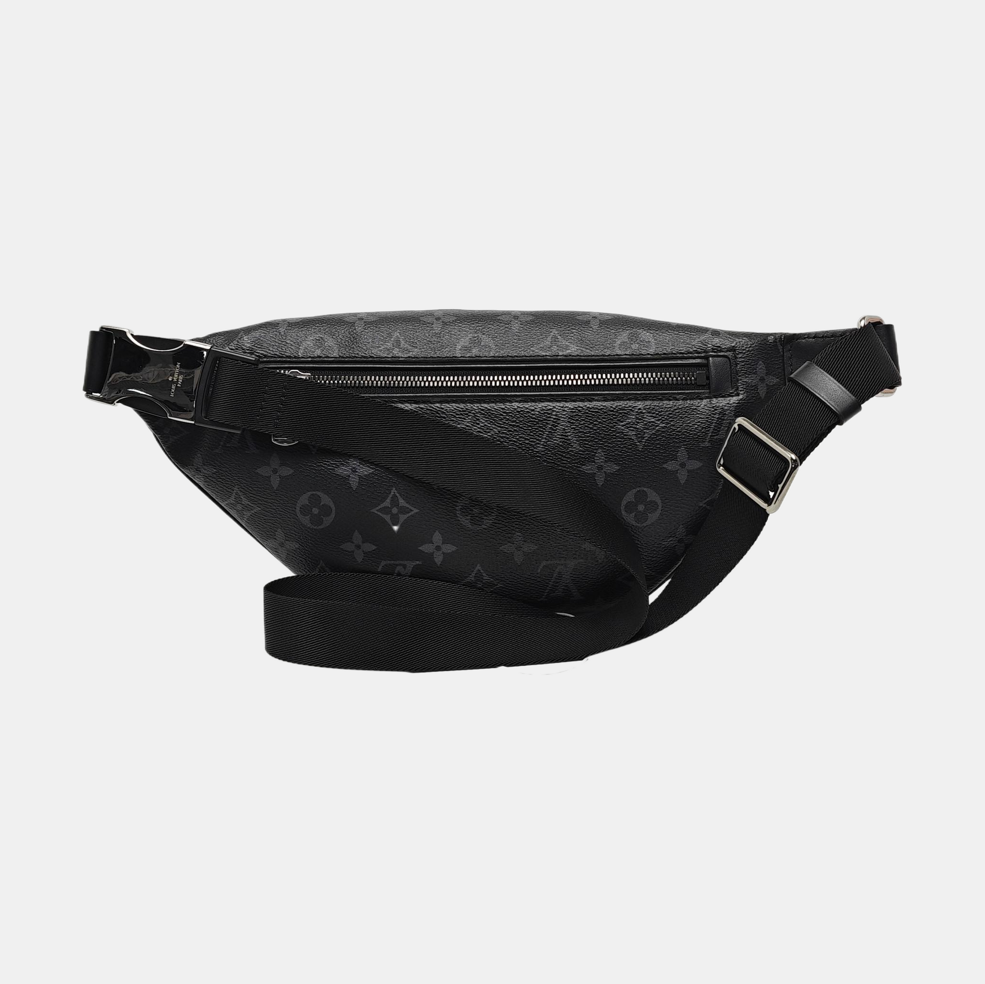 DISCOVERY PM Monogram Coated Canvas Black