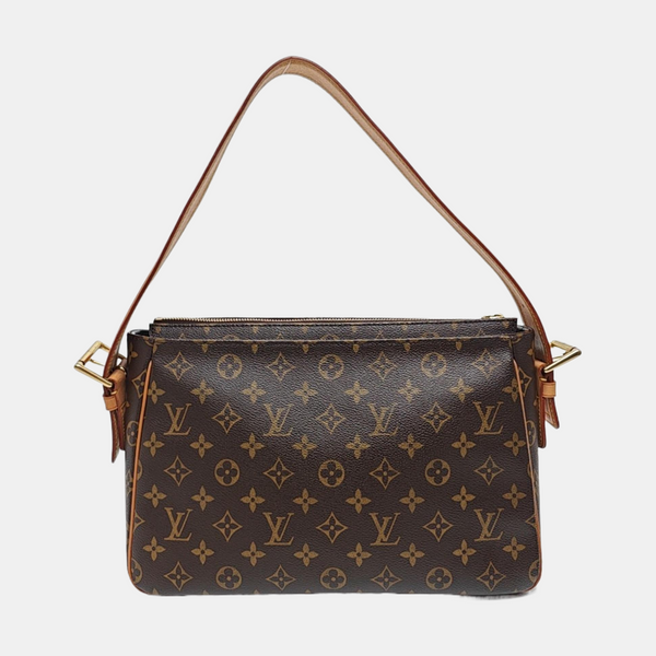 VIVA CITE Monogram Coated Canvas Brown