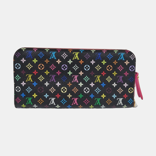 LV × TM INSOLITE Monogram Coated Canvas Black Wallet