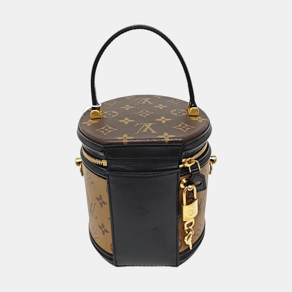 CANNES PM Monogram Coated Canvas Brown