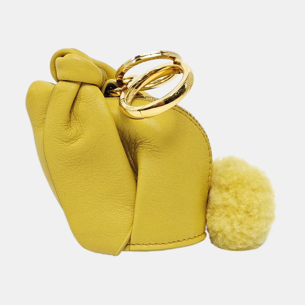 Animals Calfskin Yellow Coin Purse