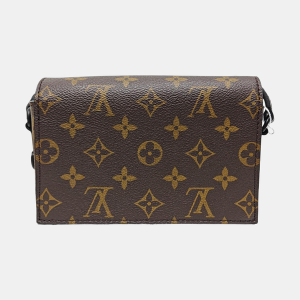 SOFT TRUNK Mini Monogram Coated Canvas Brown