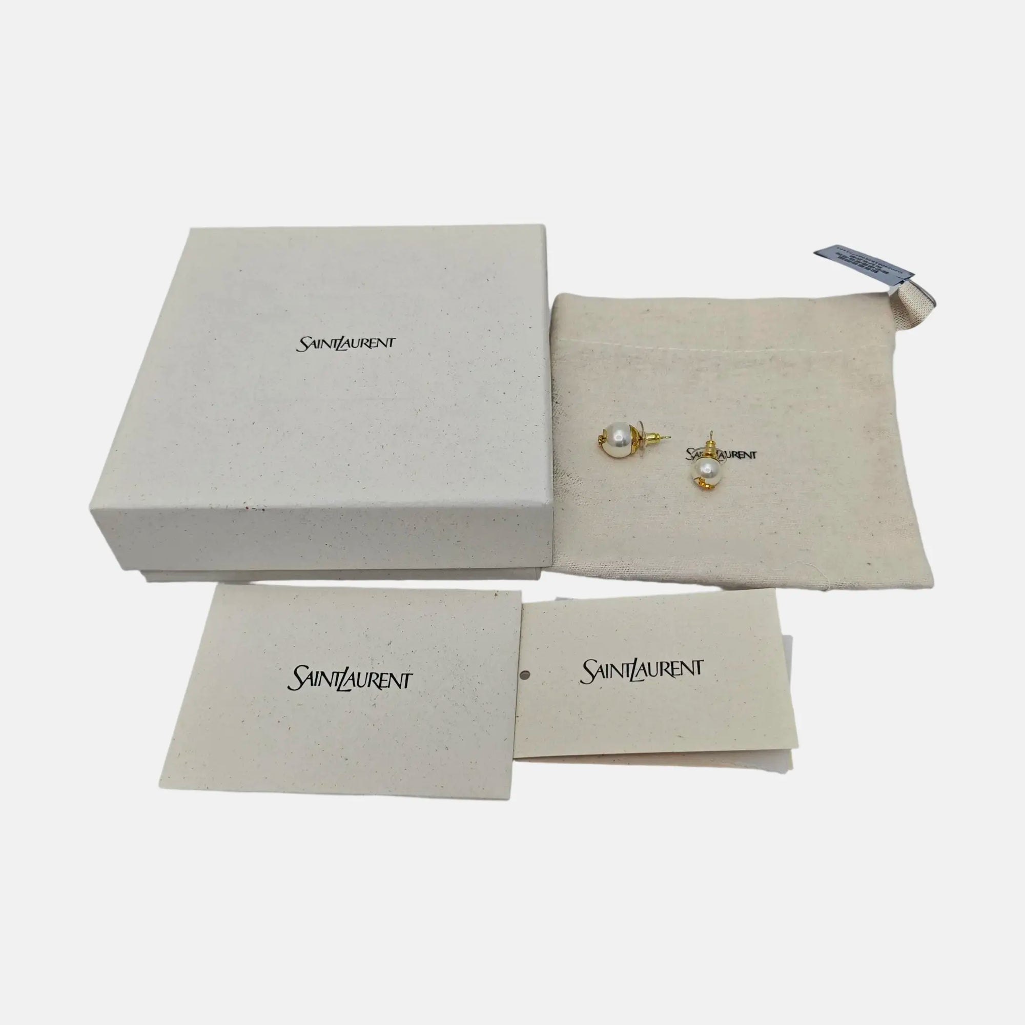 Metal Gold Stud Earrings