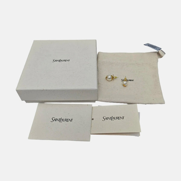 Metal Gold Stud Earrings