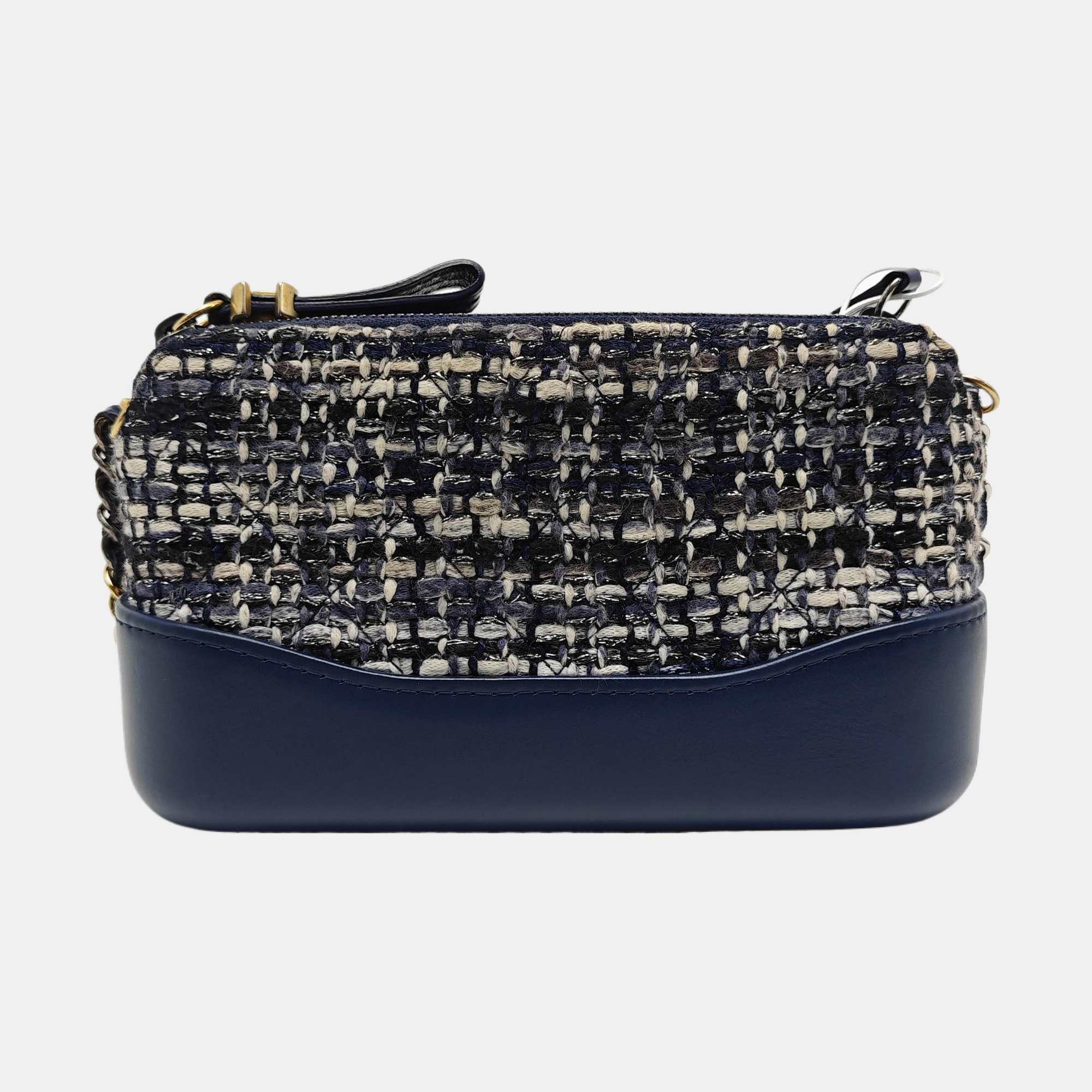 GABRIELLE Mini Quilted Calfskin Blue