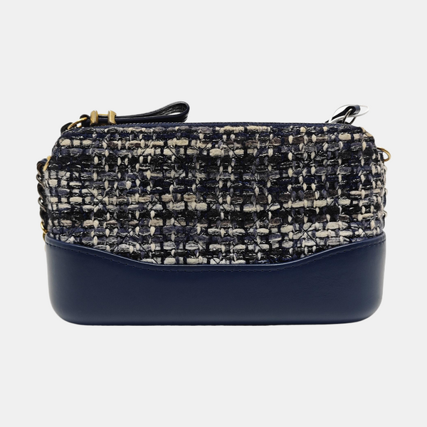 GABRIELLE Mini Quilted Calfskin Blue