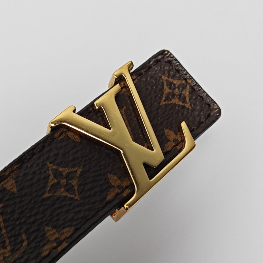 Coated Canvas Belt Brown
