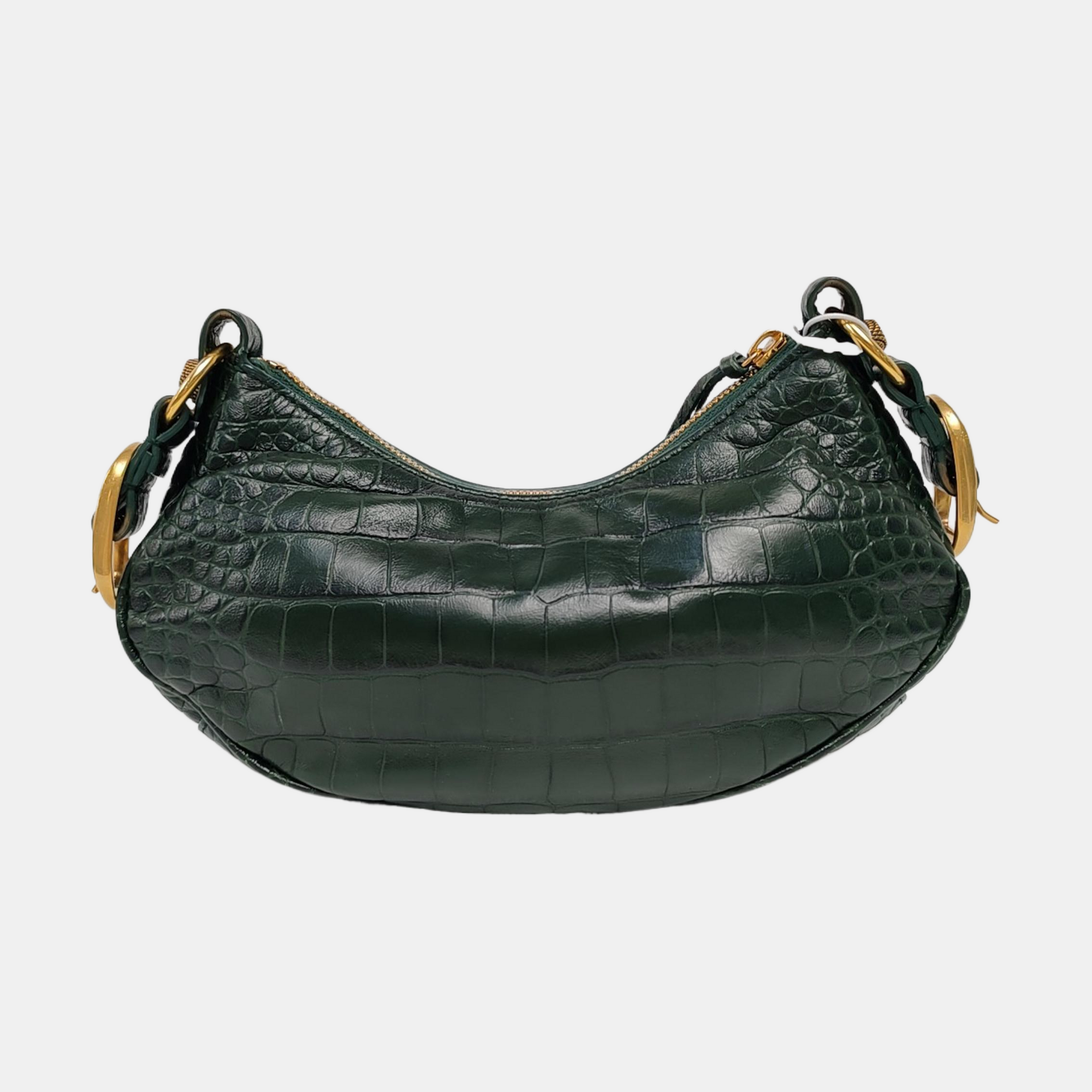 Le Cagole Small Calfskin Green