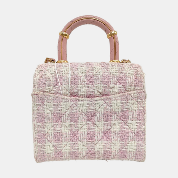 Mini Quilted Wool Pink