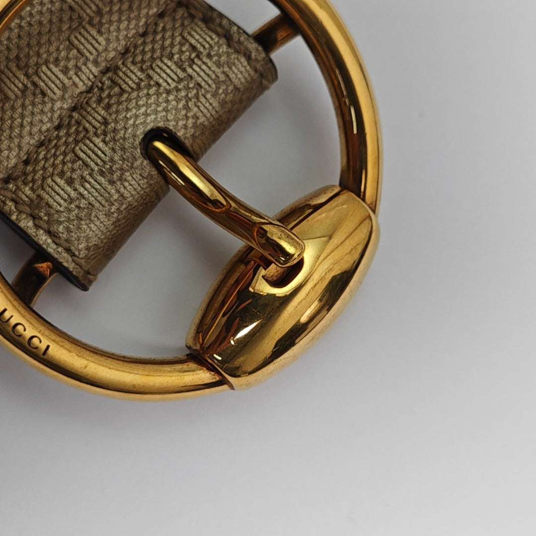 Leather Belt Gold