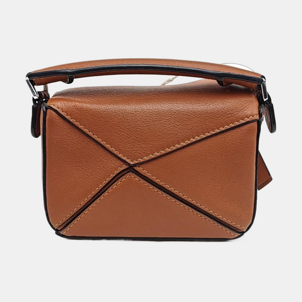 Puzzle Nano Calfskin Brown