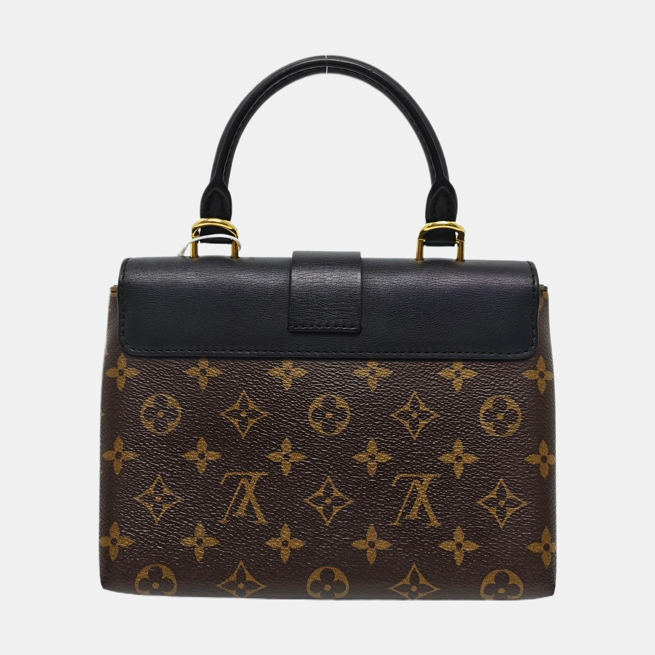 Authenticated pre-owned  LOCKY BB Monogram Coated Canvas Brown - Shoulder Bag at Looply