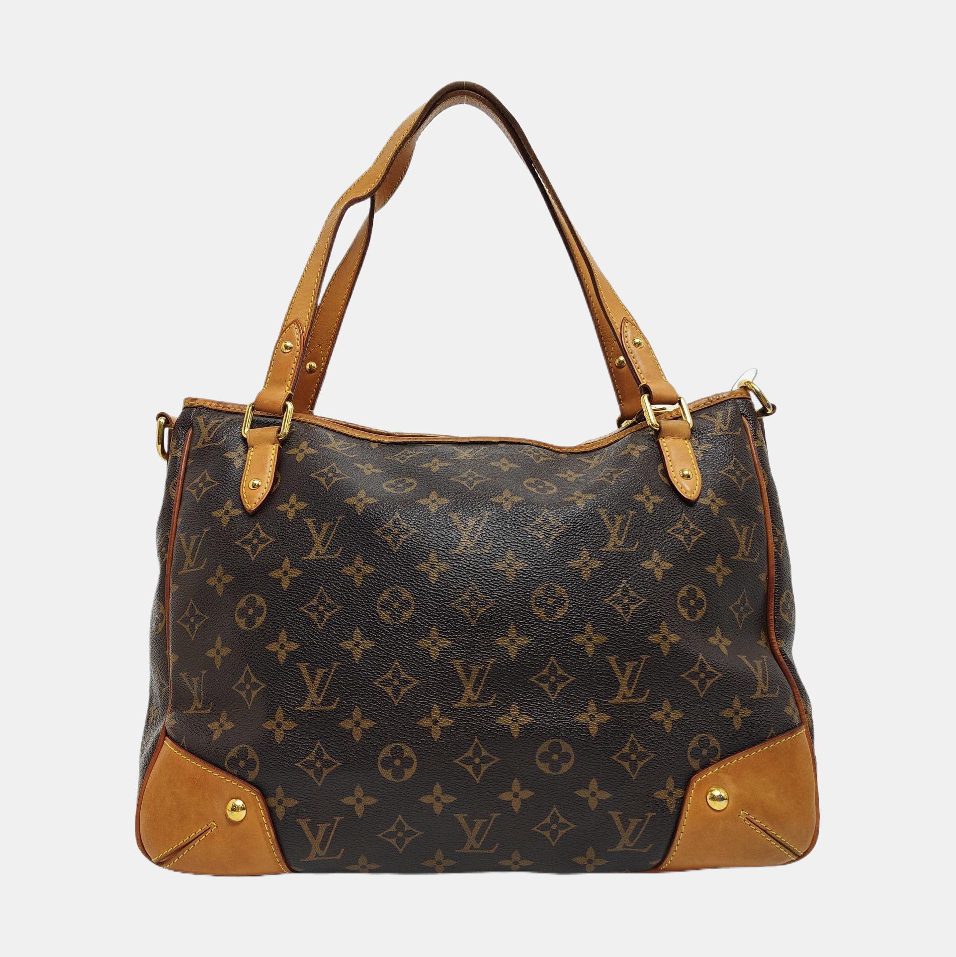 RETIRO GM Monogram Coated Canvas Brown