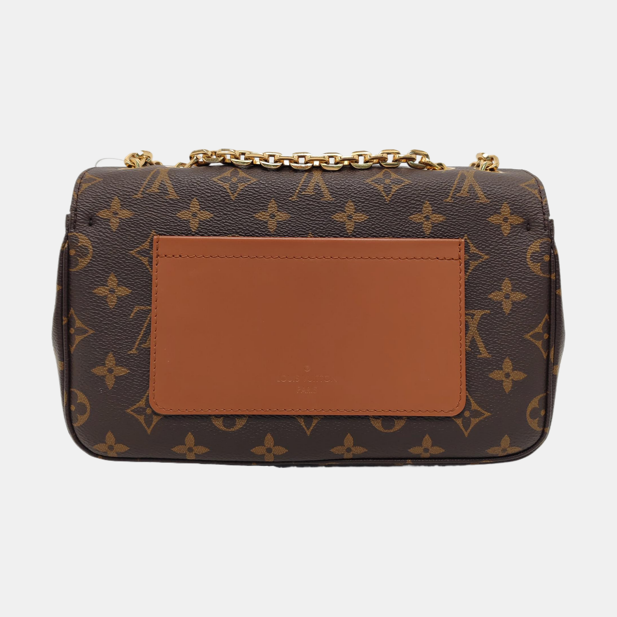 MARCEAU Monogram Coated Canvas Brown