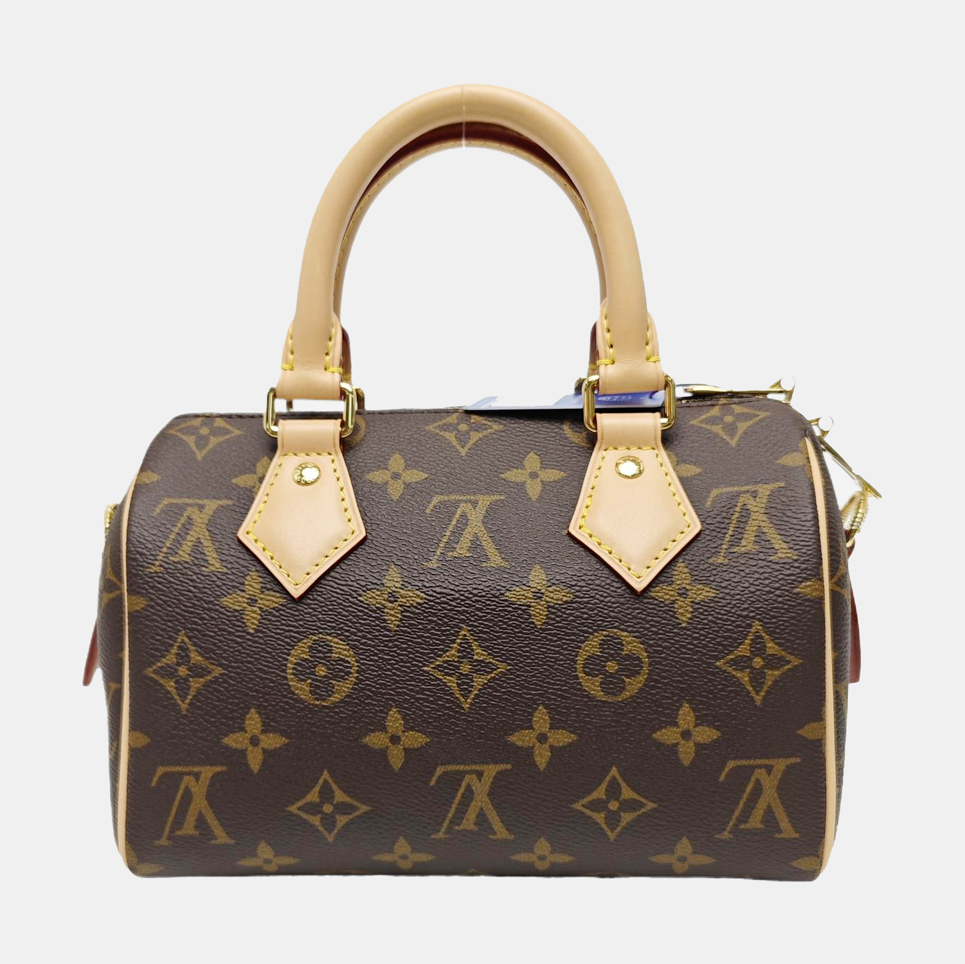 SPEEDY 20 Monogram Coated Canvas Brown