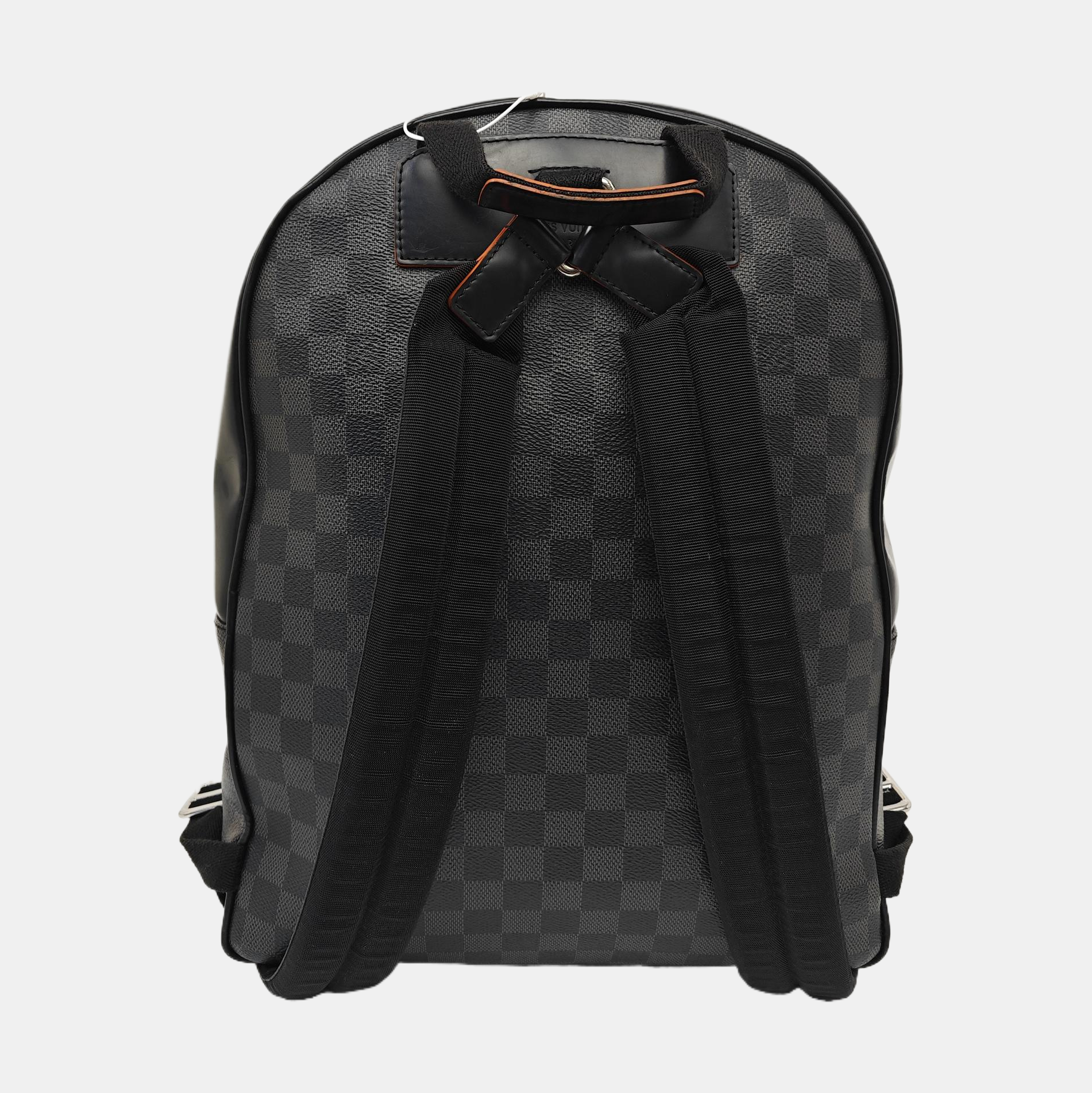 JOSH Damier Graphite Coated Canvas Gray