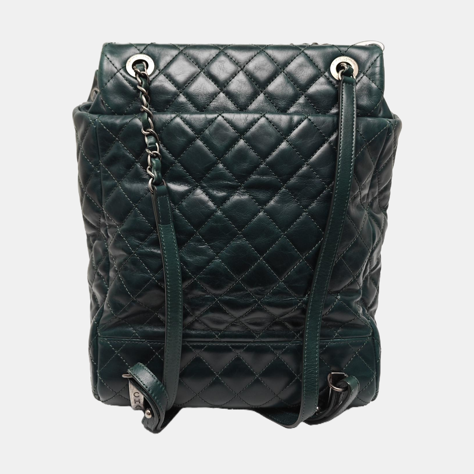 URBAN SPIRIT Quilted Calfskin Green