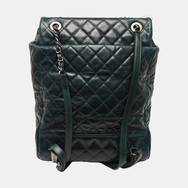 URBAN SPIRIT Quilted Calfskin Green