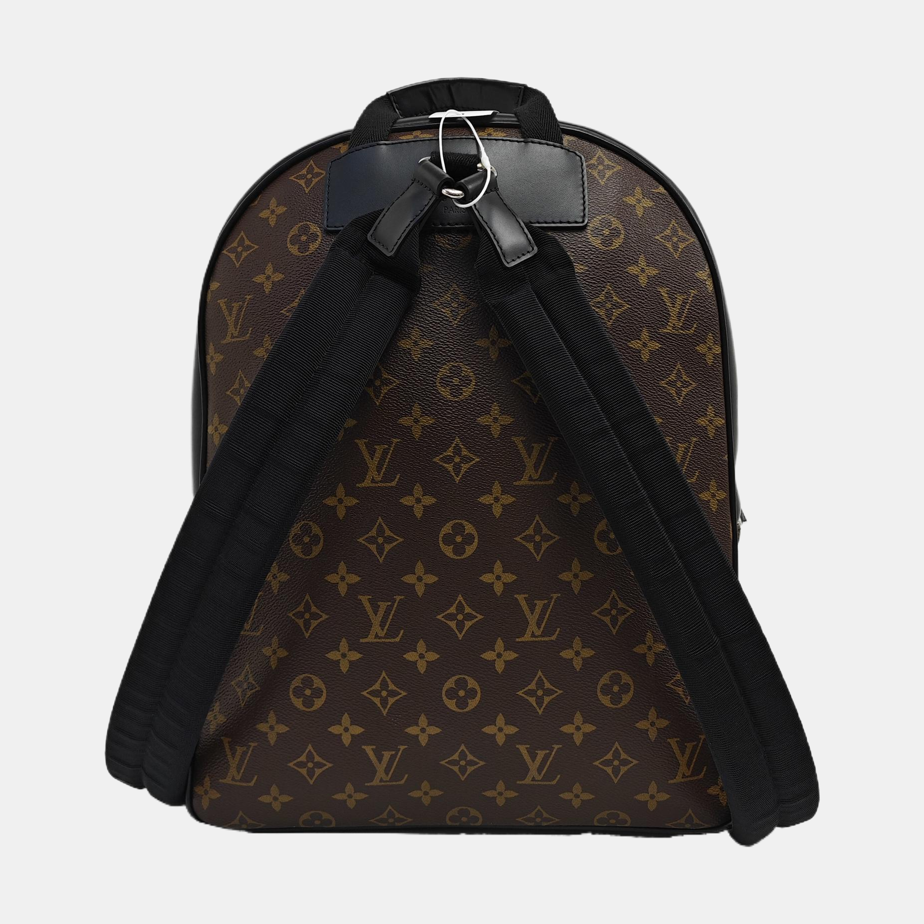 JOSH Monogram Coated Canvas Brown