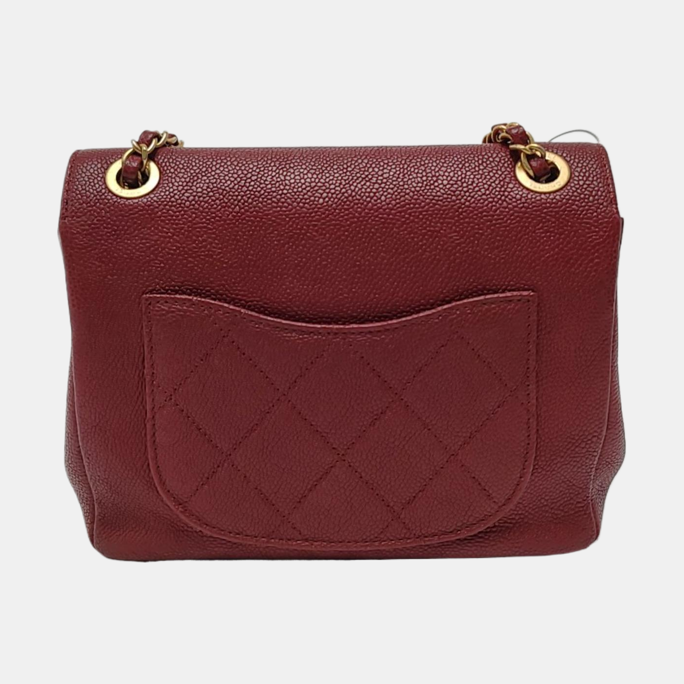 Grained Calfskin Red