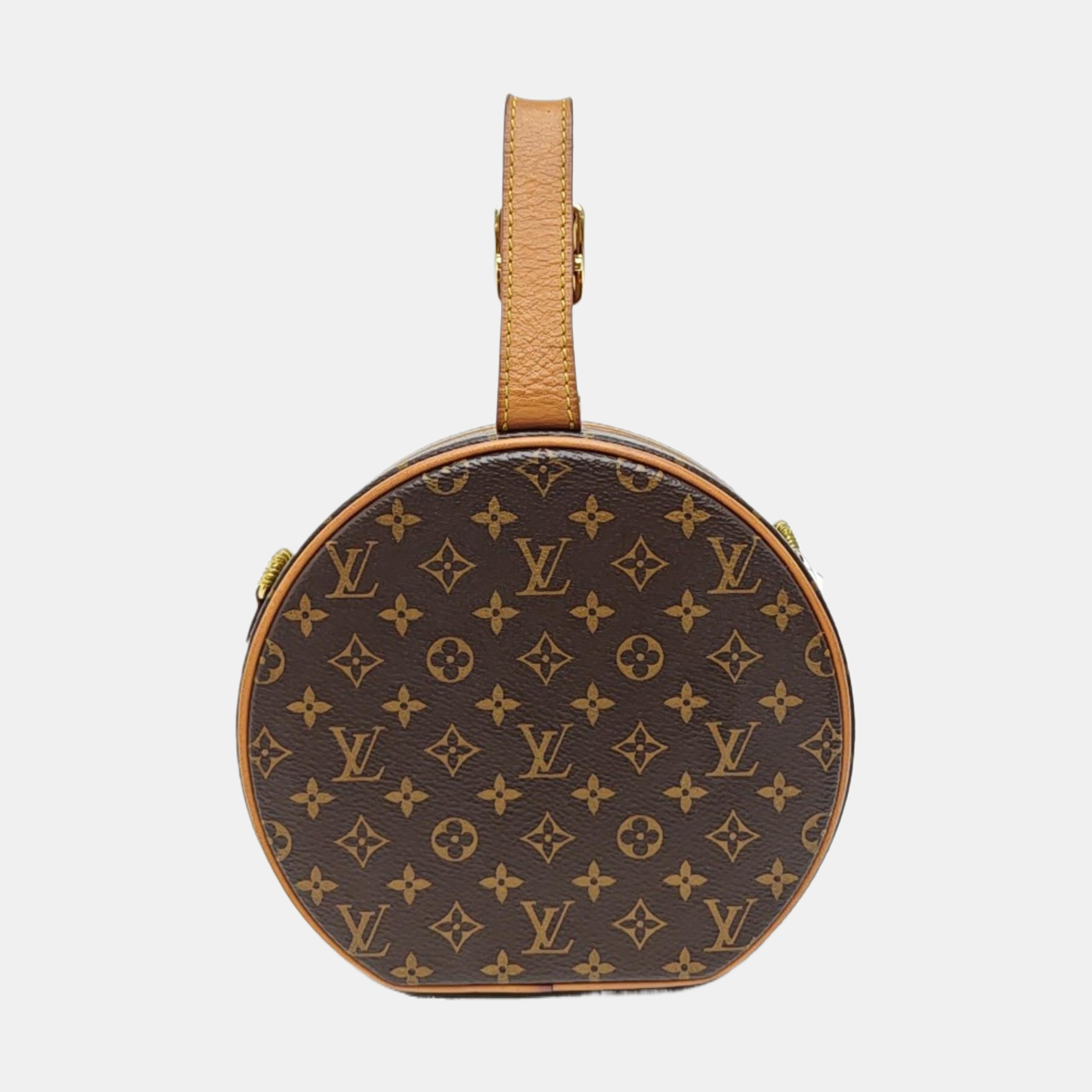 BOITE CHAPEAU PM Monogram Coated Canvas Brown