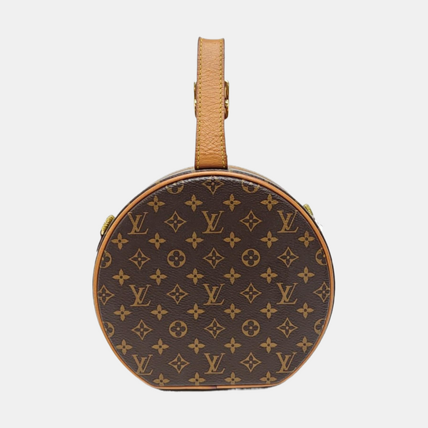 BOITE CHAPEAU PM Monogram Coated Canvas Brown