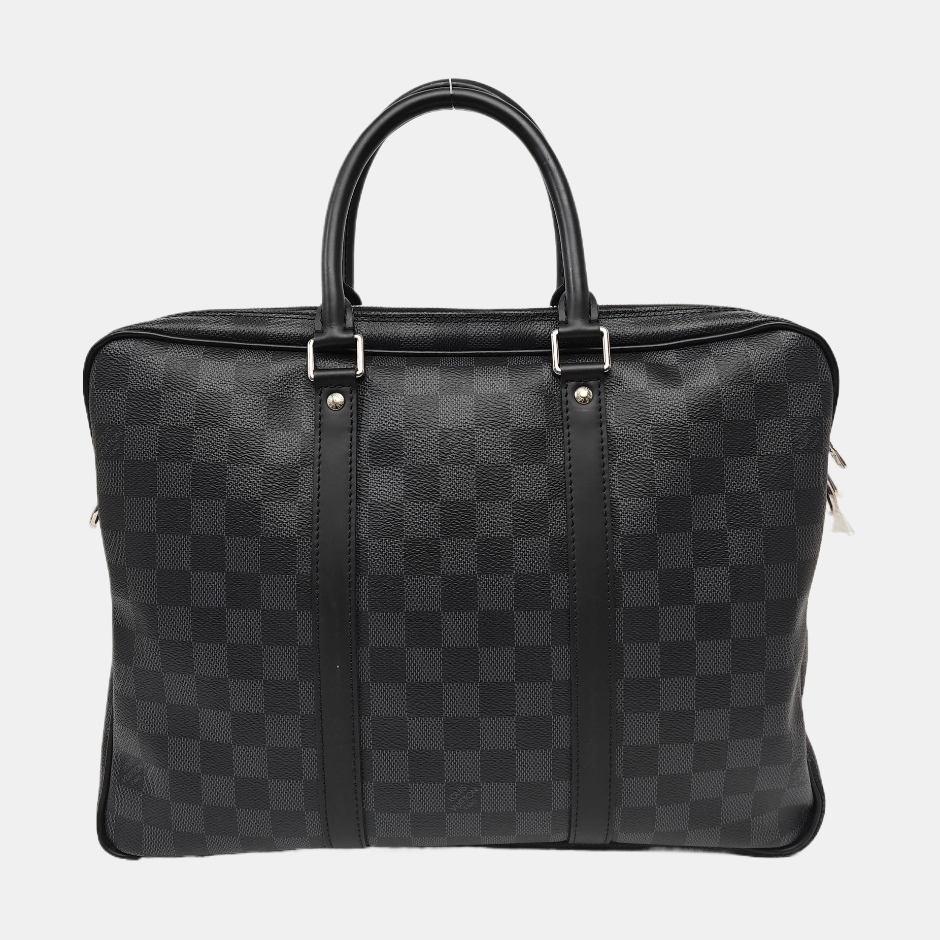 PORTE-DOCUMENTS PM Damier Graphite Coated Canvas Black