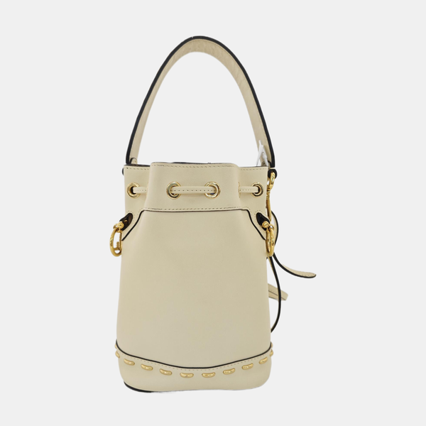 Mon Tresor Mini Calfskin White