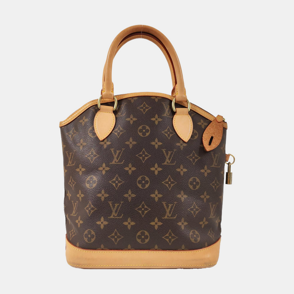 LOCKIT PM Monogram Coated Canvas Brown
