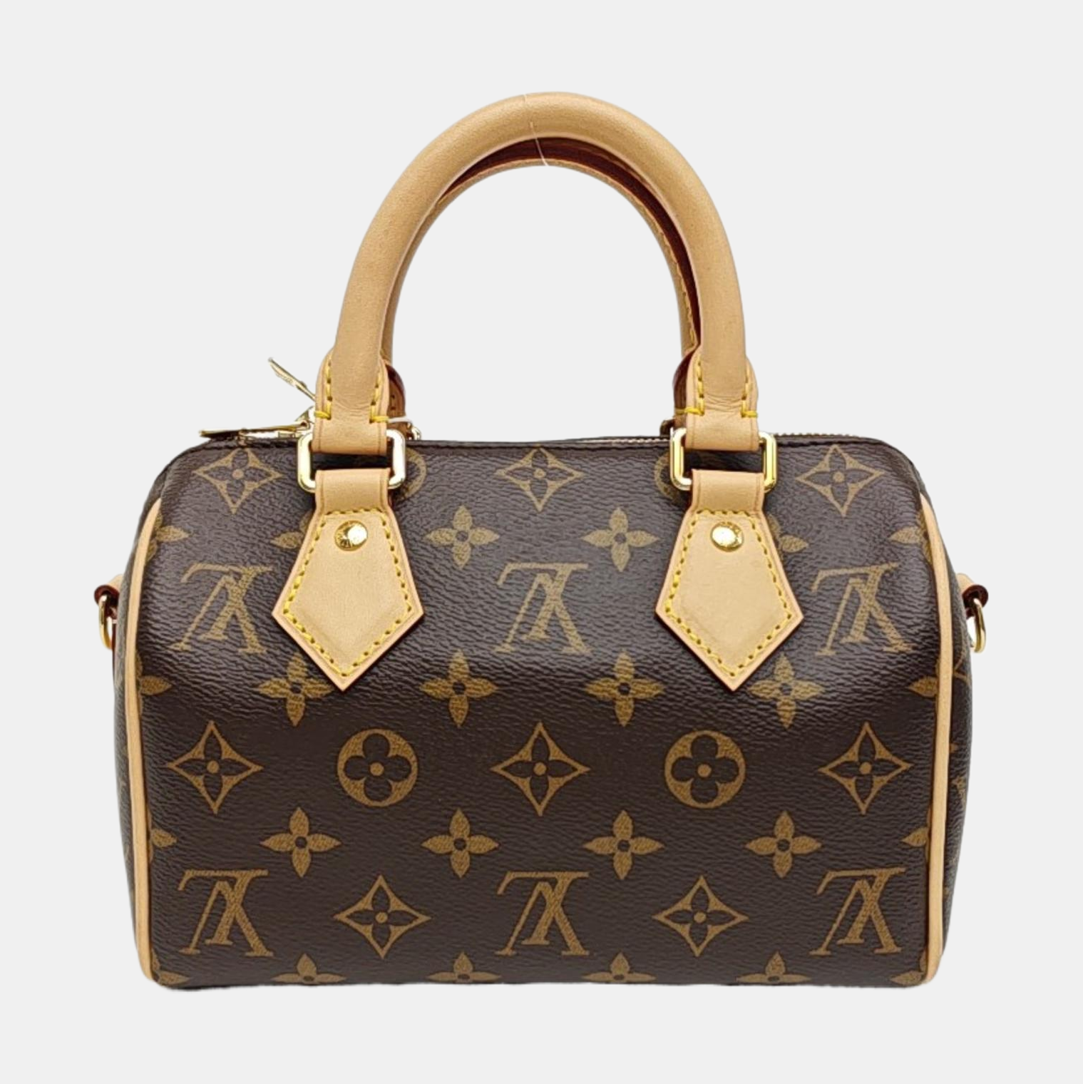 SPEEDY 20 Monogram Coated Canvas Brown