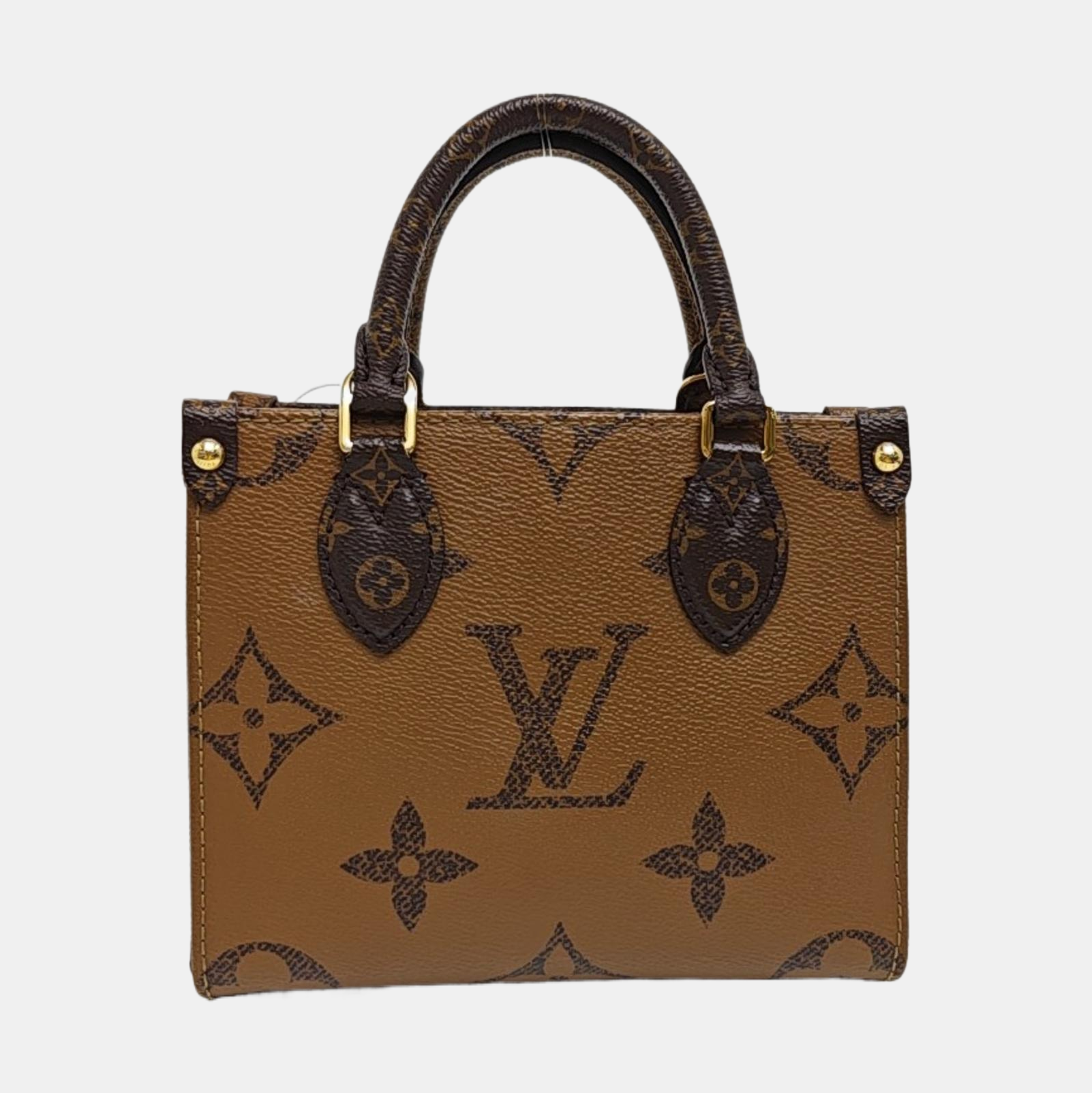 ONTHEGO BB Monogram Coated Canvas Brown