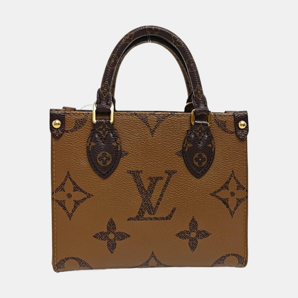 ONTHEGO BB Monogram Coated Canvas Brown