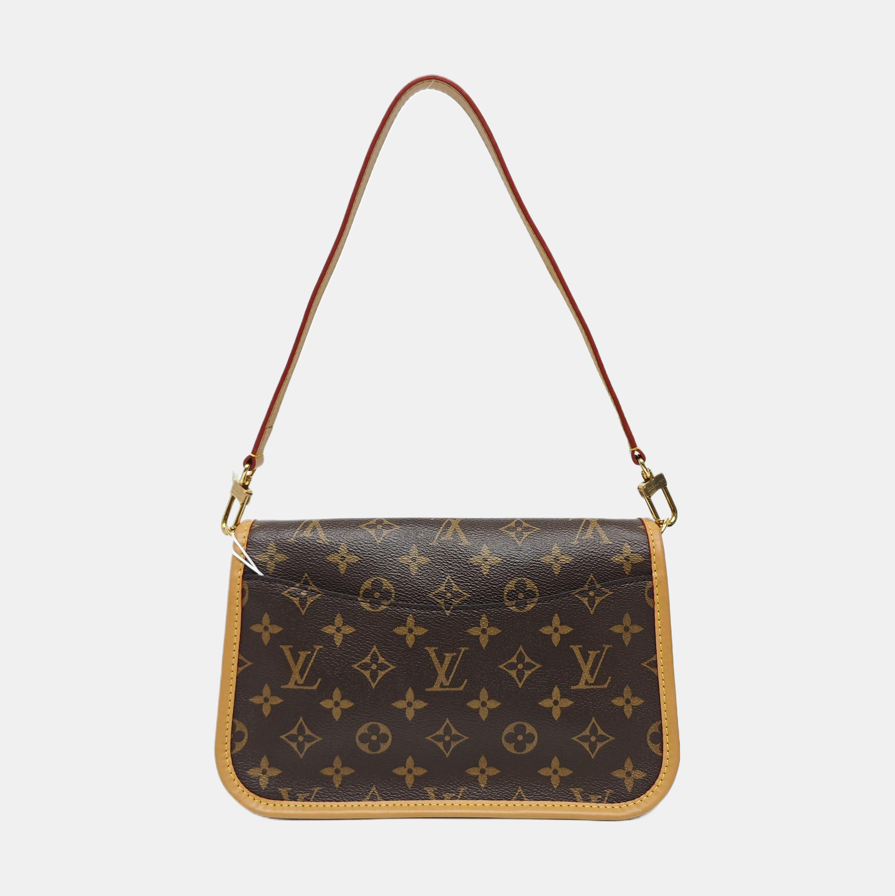 DIANE Monogram Coated Canvas Brown