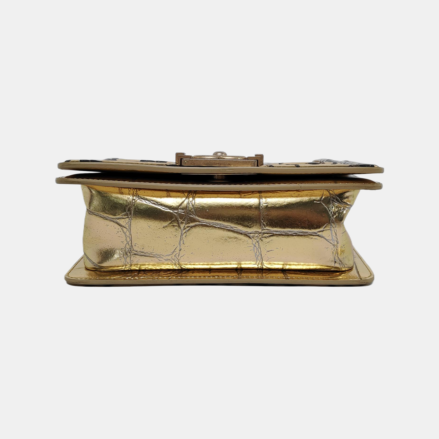 BOY CHANEL Small Calfskin Gold