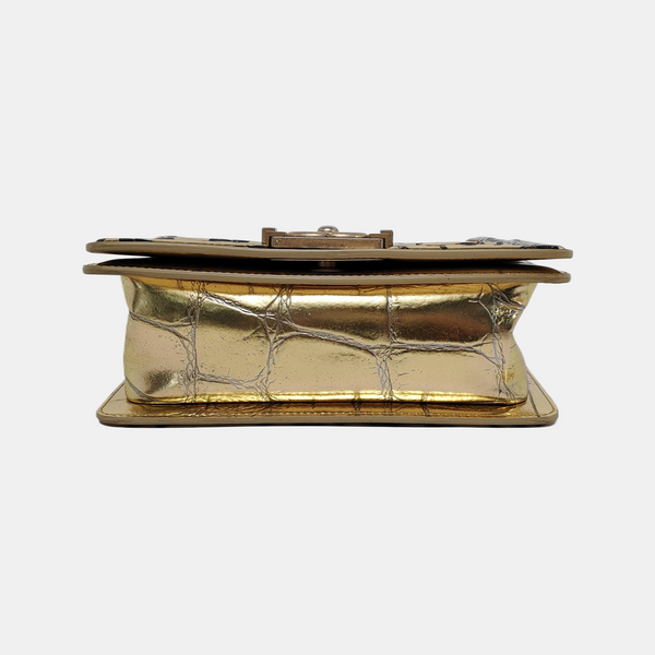 BOY CHANEL Small Calfskin Gold