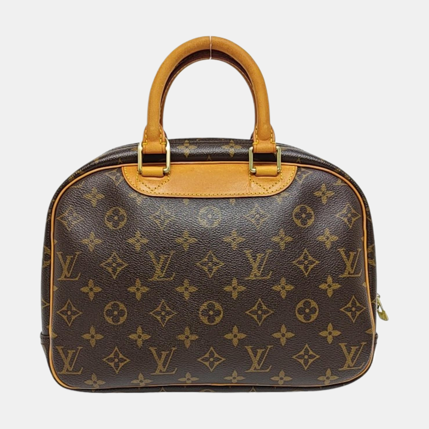 DEAUVILLE Monogram Coated Canvas Brown