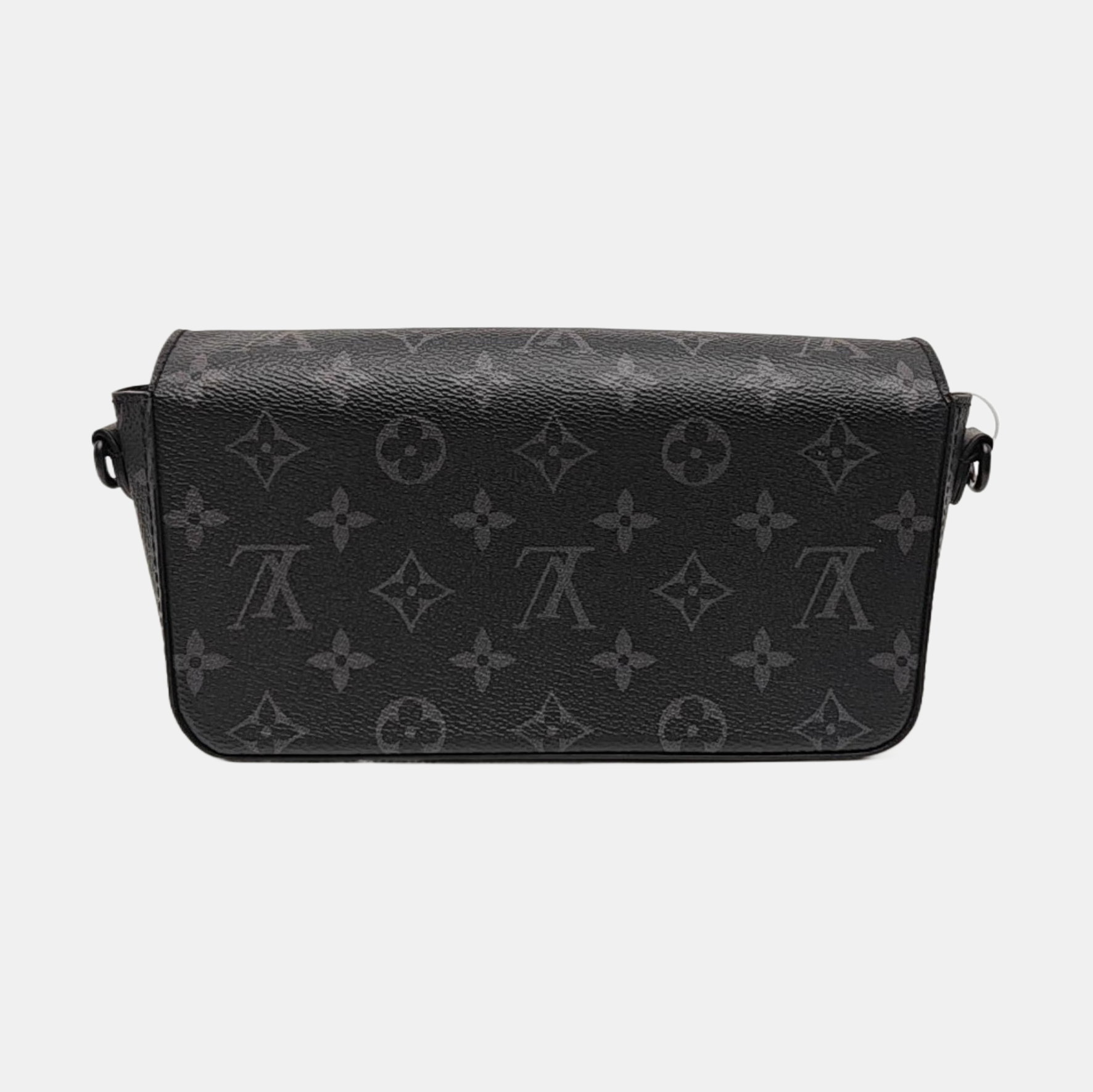 MONTSOURIS Mini Monogram Coated Canvas Black