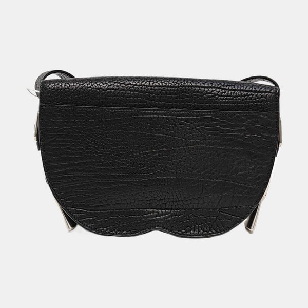Calfskin Shoulder Bag Black