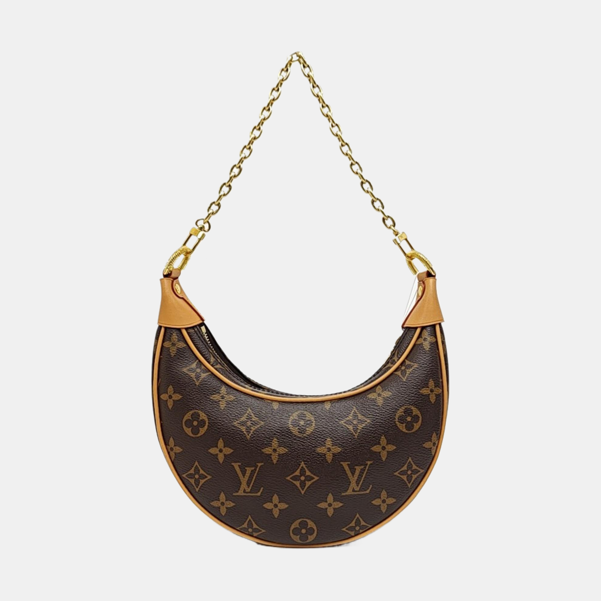 LOOP Monogram Coated Canvas Brown