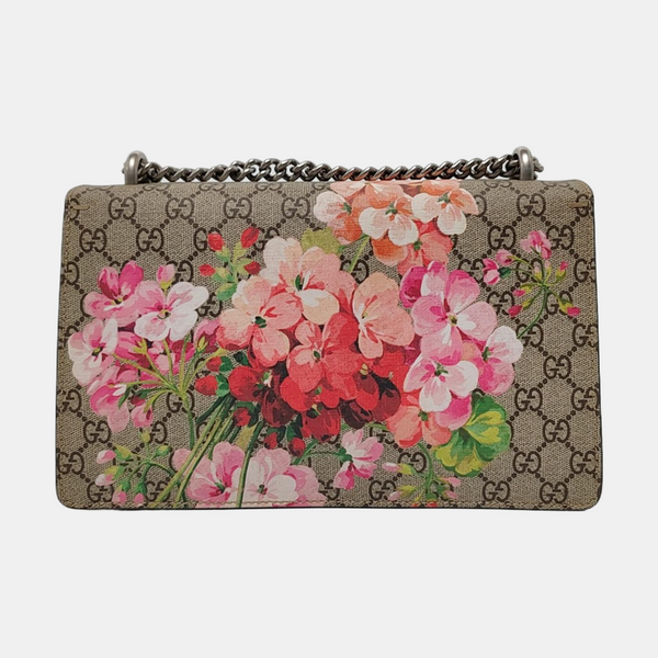 Authenticated pre-owned  Dionysus Small Monogram Coated Canvas Beige - Shoulder Bag at Looply