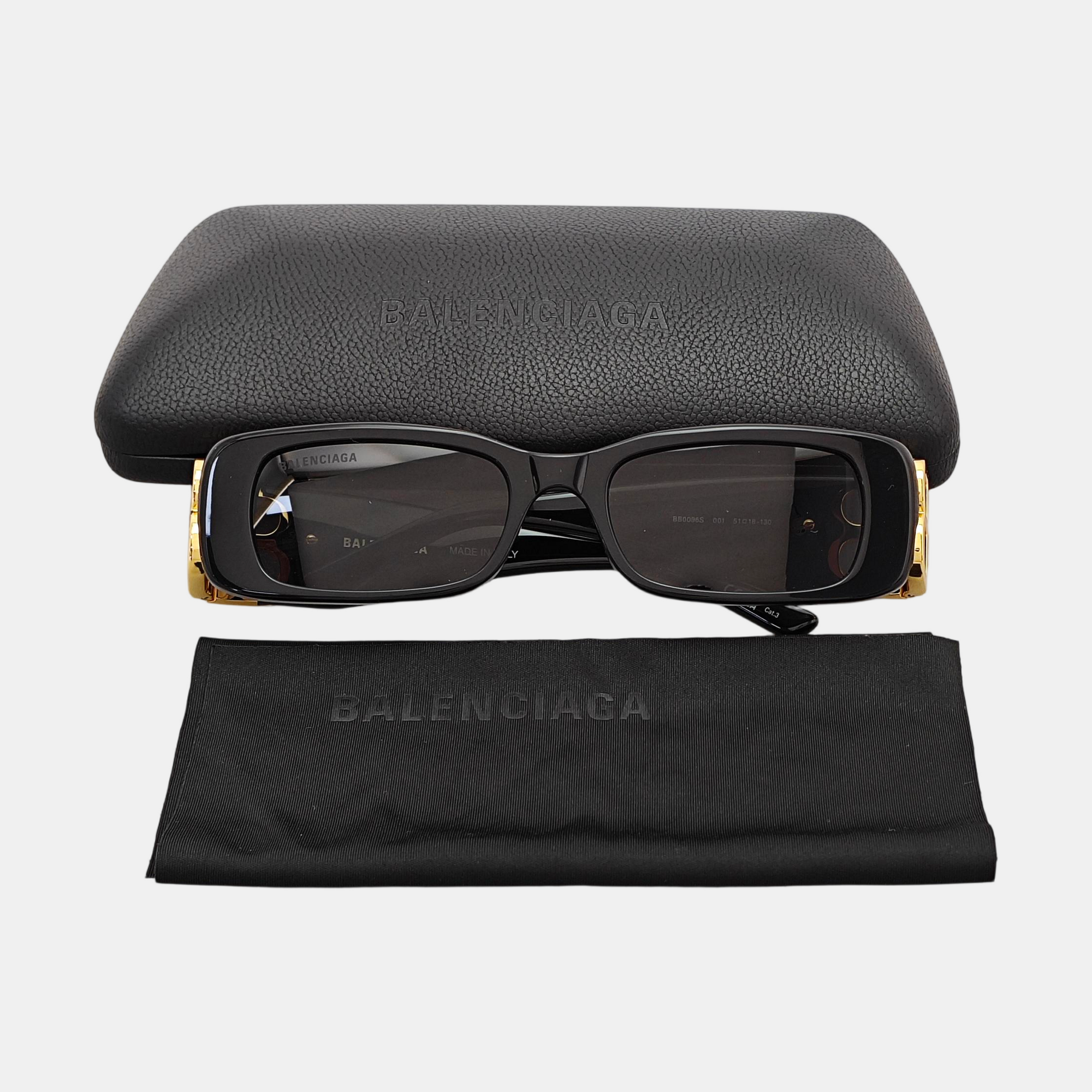 Synthetic Sunglasses Black