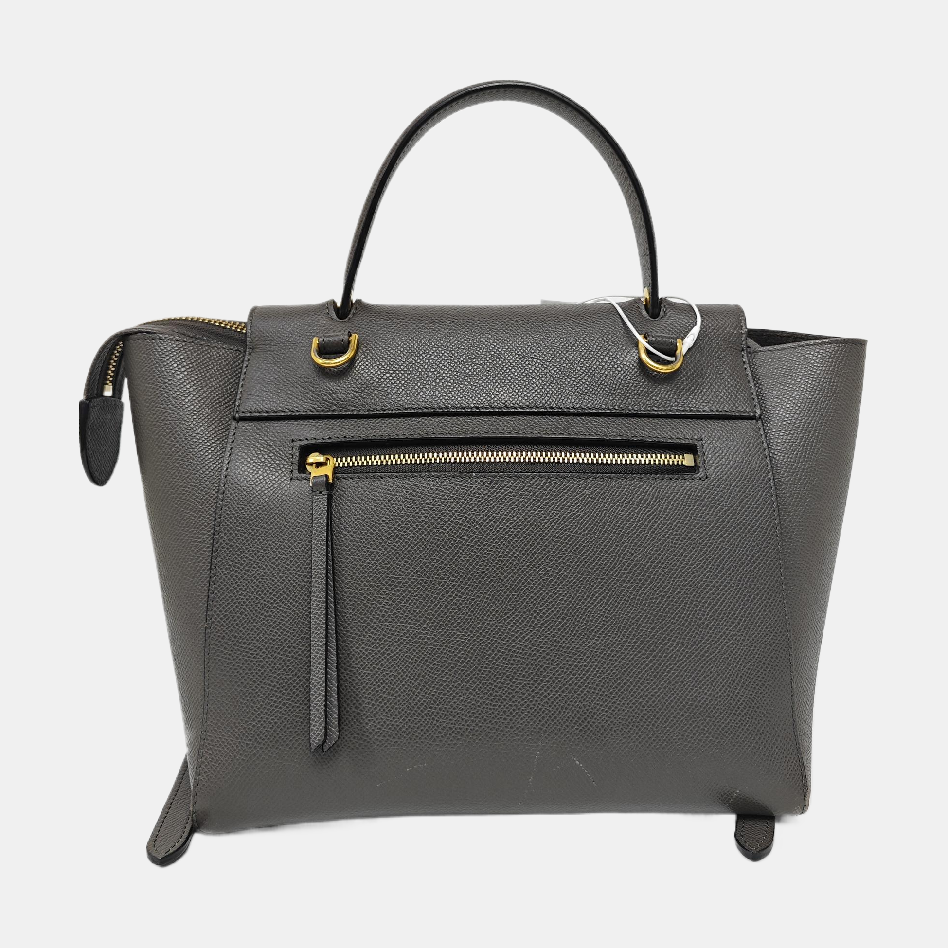 BELT Micro Calfskin Gray